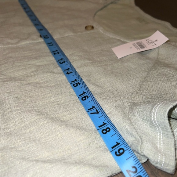 BNWT Green Loft Blouse - Picture 6 of 6